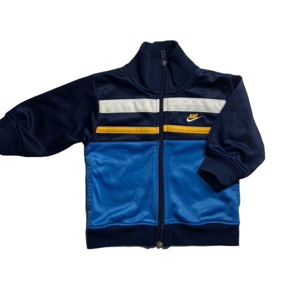 Nike Stripe Sporty Track Jacket 12 Months - Picture 1 of 8